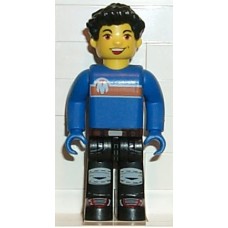 cre003 Max, Blue Torso, Black Legs 